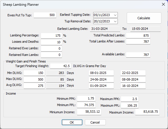 FarmIT 3000 - Sheep Lambing Planner